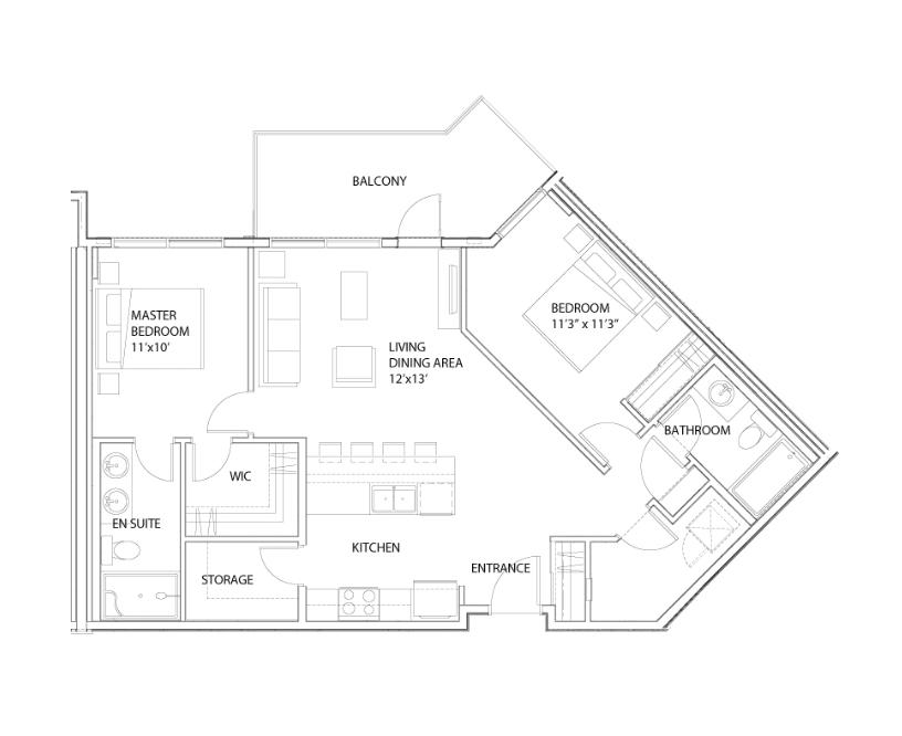 Floorplans The Villages At Nolan Hill Killam Apartment